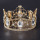 Gold Beauty Queen Full Round Crown